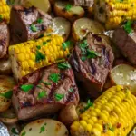 Steak and Potato Foil Packs