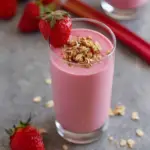 Strawberry Rhubarb Pie Smoothie