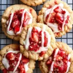 Strawberry Shortcake Butter Cookies