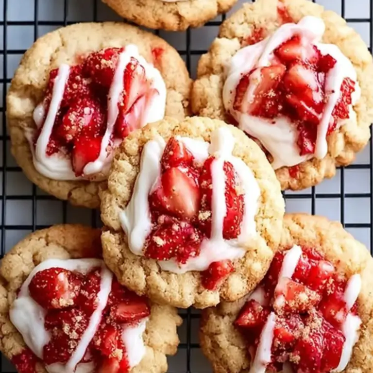 Strawberry Shortcake Butter Cookies Easy Recipe - recipe maestro