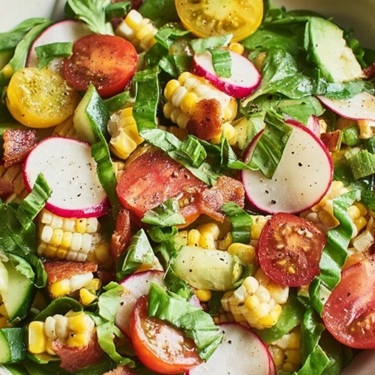 Summer Veggie Chopped Salad
