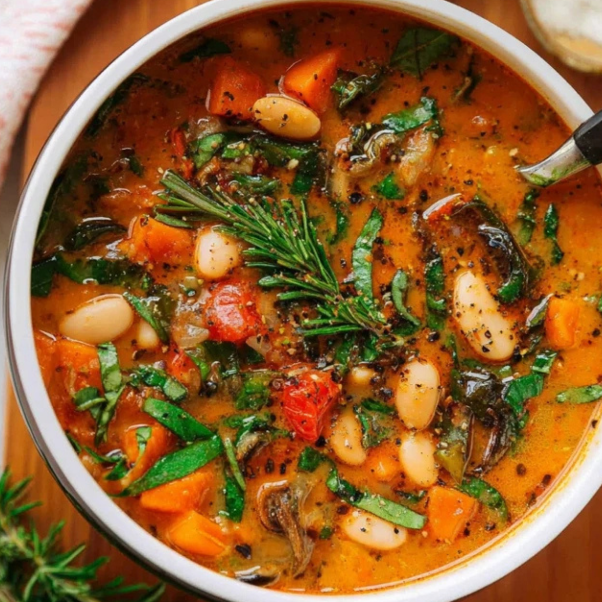 Tuscan White Bean Soup