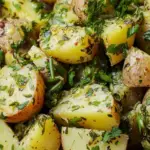 Warm Mixed Herb Potato Salad