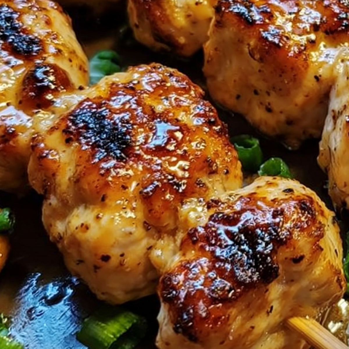 Bang Bang Chicken Skewers