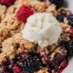 Berry Crisp Dump Cake
