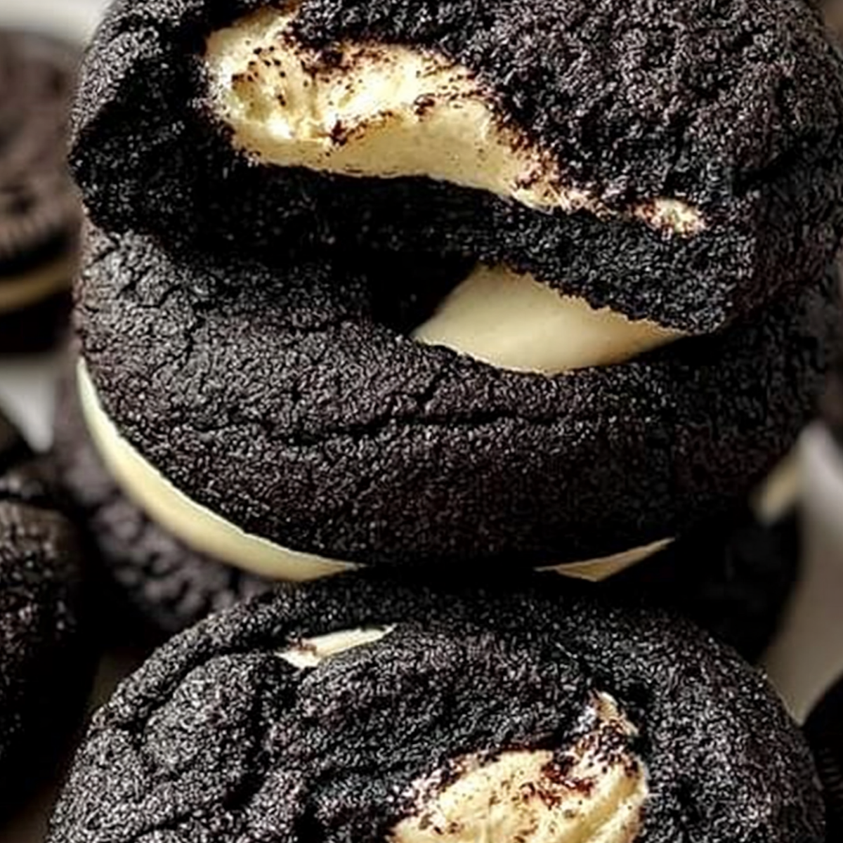 Black Velvet Cheesecake Cookies