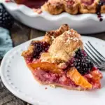 Blackberry Peach Pie
