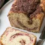 Cinnamon Swirl Rhubarb Bread