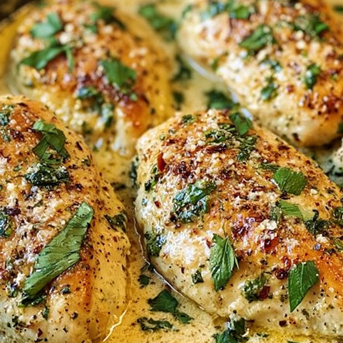 Creamy Garlic Butter Parmesan Chicken