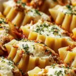 Creamy Ricotta Beef Stuffed Shells