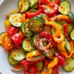 Cucumber and Sweet Pepper Salad