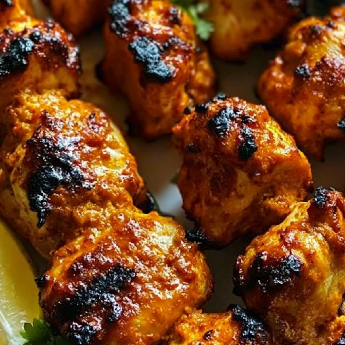Grilled Tandoori Chicken Skewers