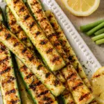 Grilled Zucchini Spears