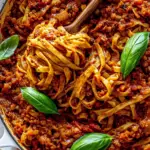 Lentil bolognese