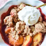 Nectarine Crumble