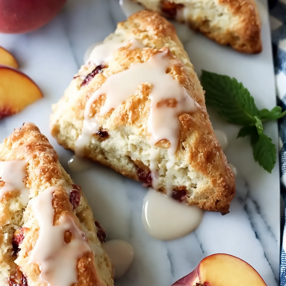 Nectarine Scones