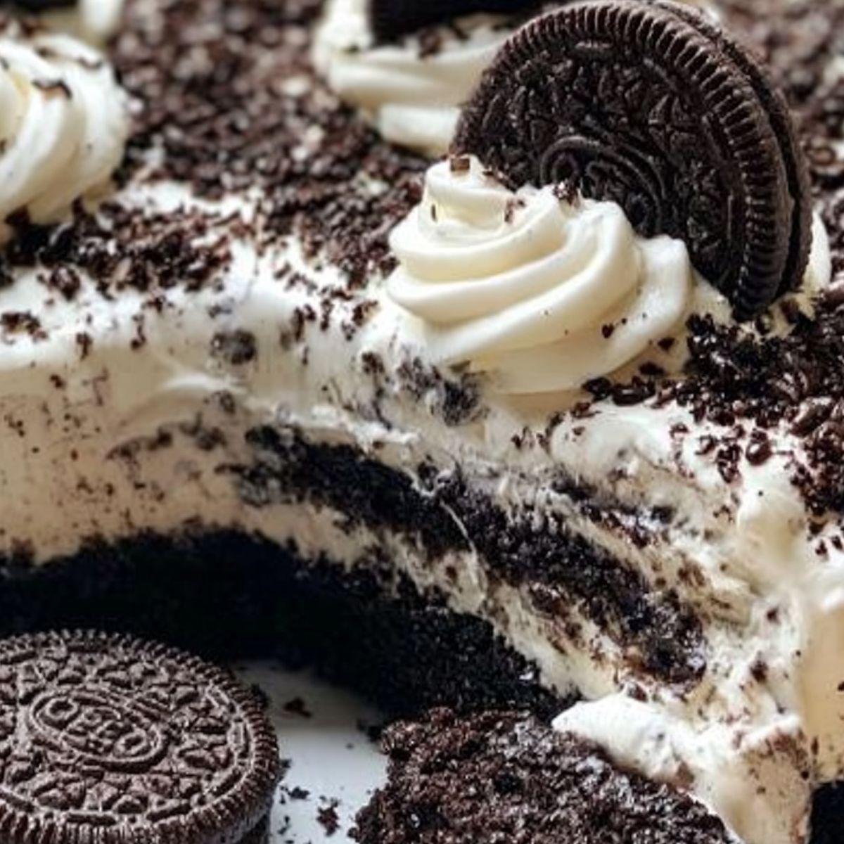 Oreo Ice Cream Cake