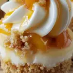 Peach Cobbler Cheesecake Cups