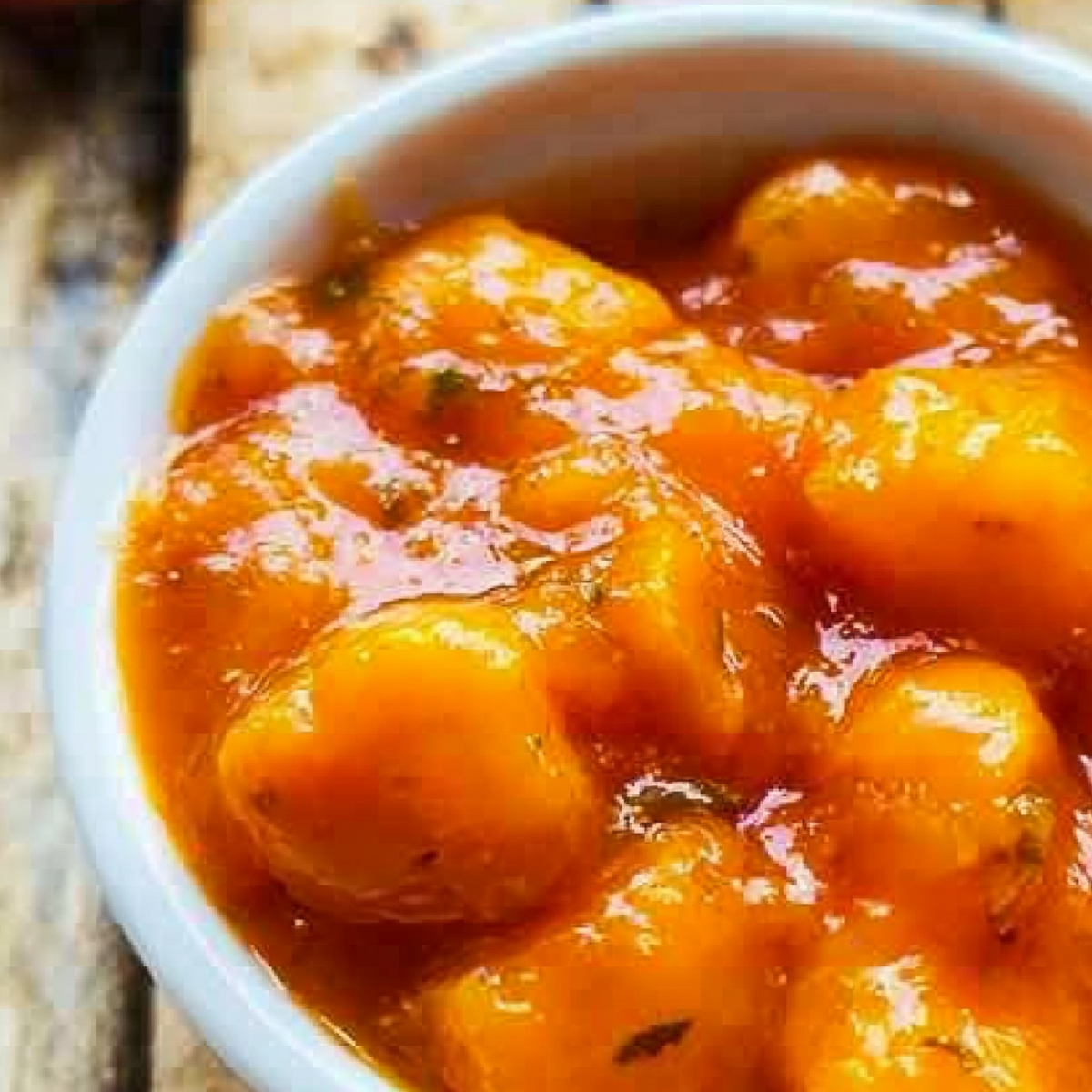 Peaches & Basil Jam