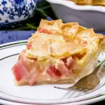 Rhubarb Custard Pie