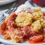 Rhubarb Dump Cake
