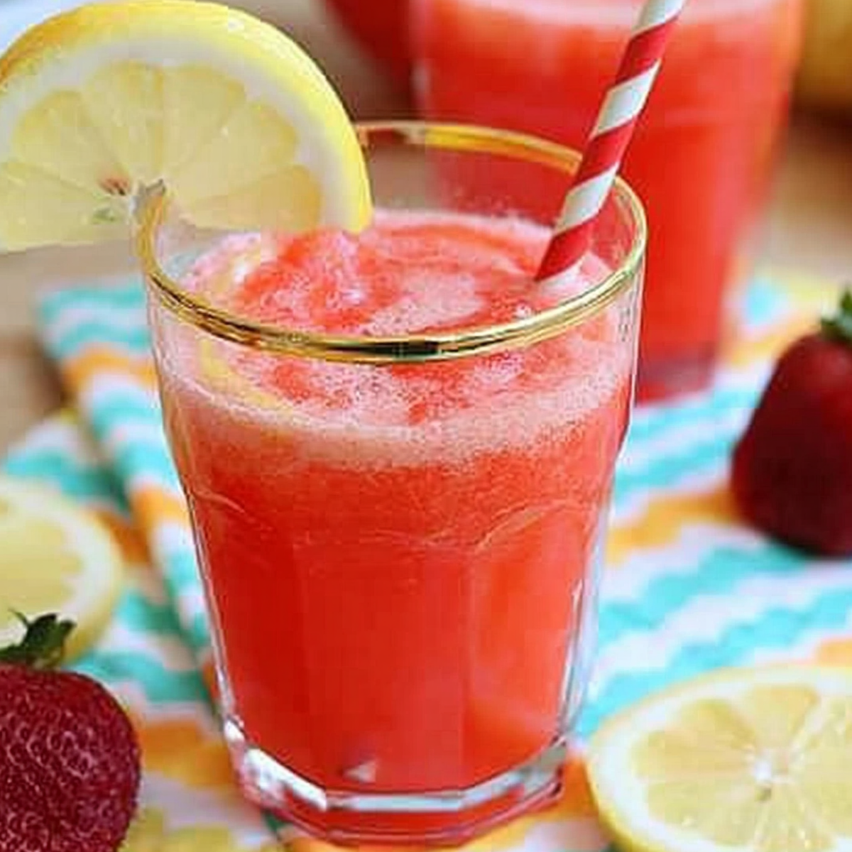 Strawberry Lemonade Punch