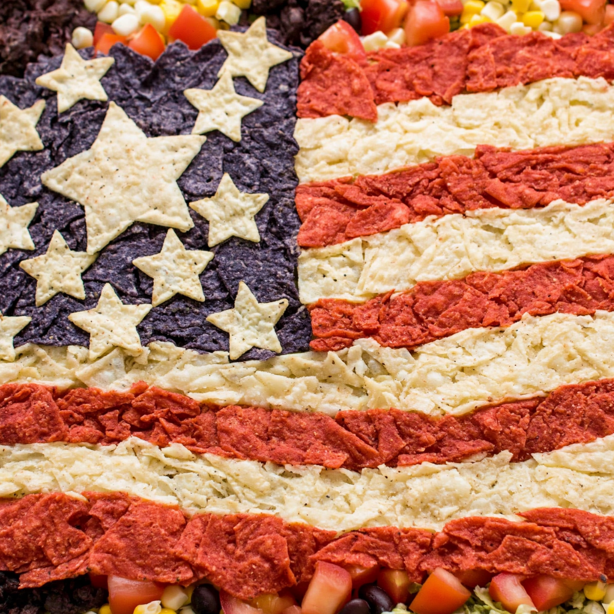 Taco Salad Flag