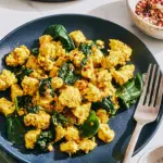 Tofu Scramble with Spinach