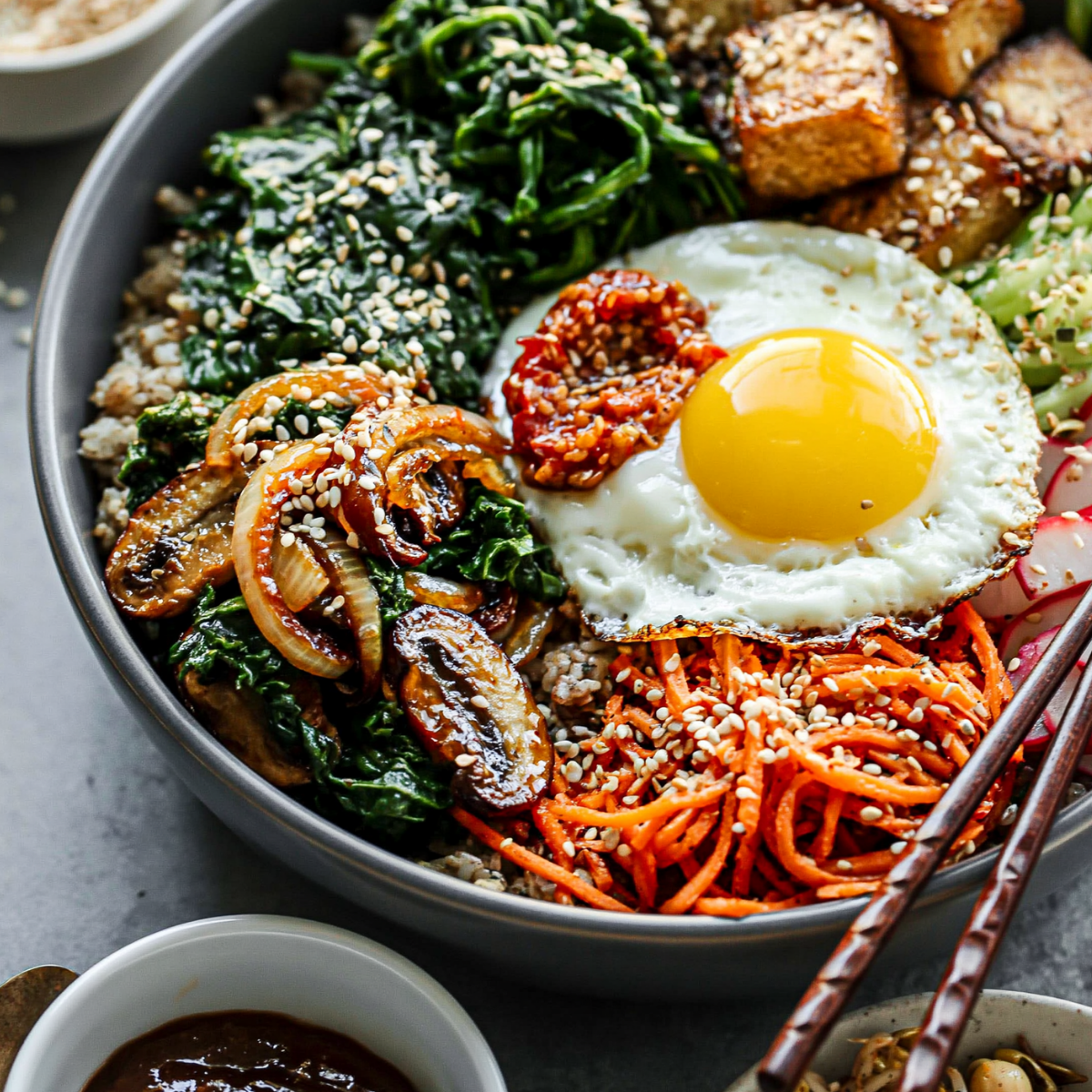 Vegetarian Bibimbap