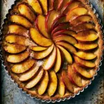 brown butter nectarine tart