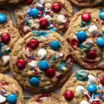 4th of July Monster Cookies