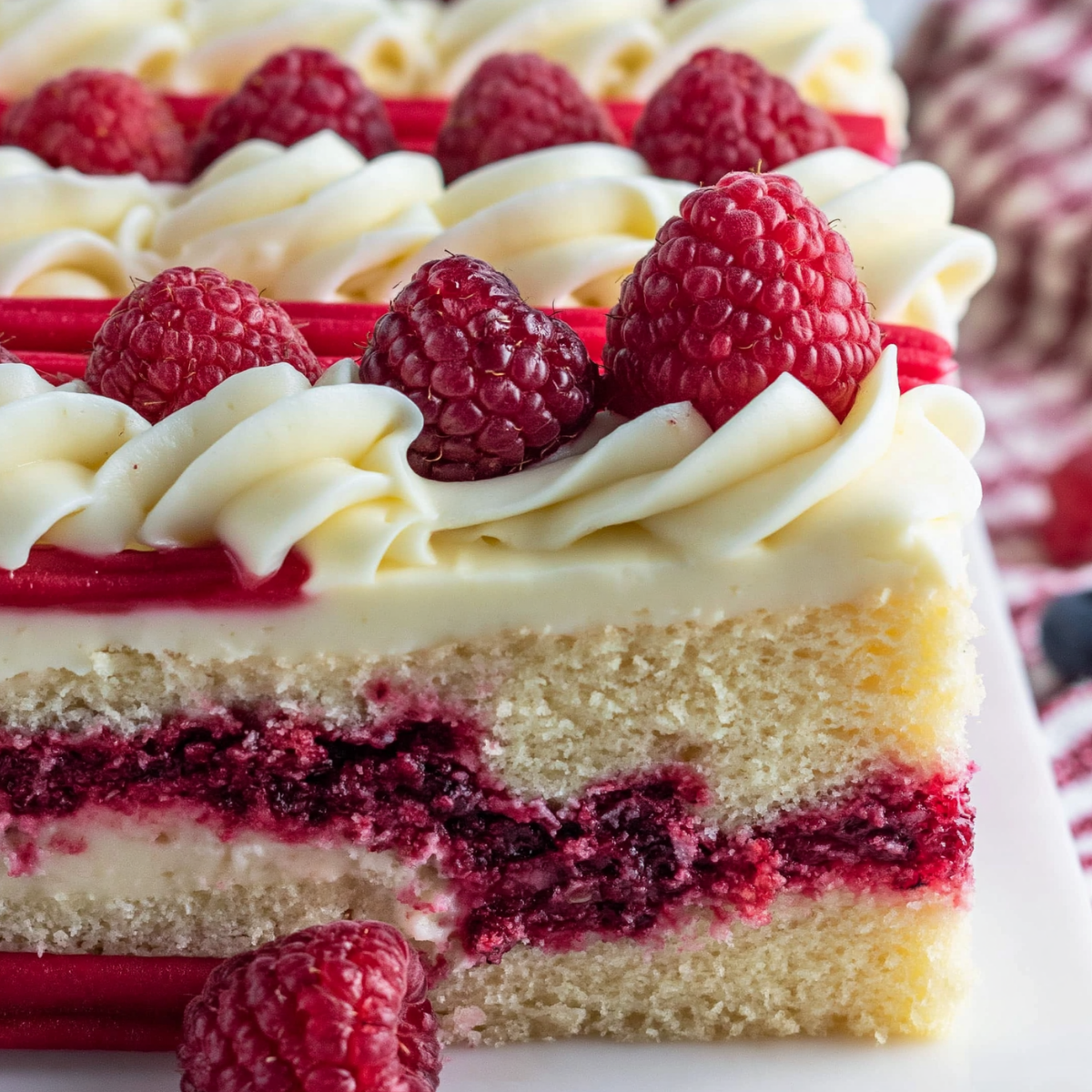 American Flag Cake