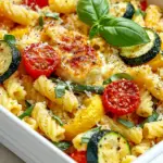 Baked Feta Pasta with Vegetables