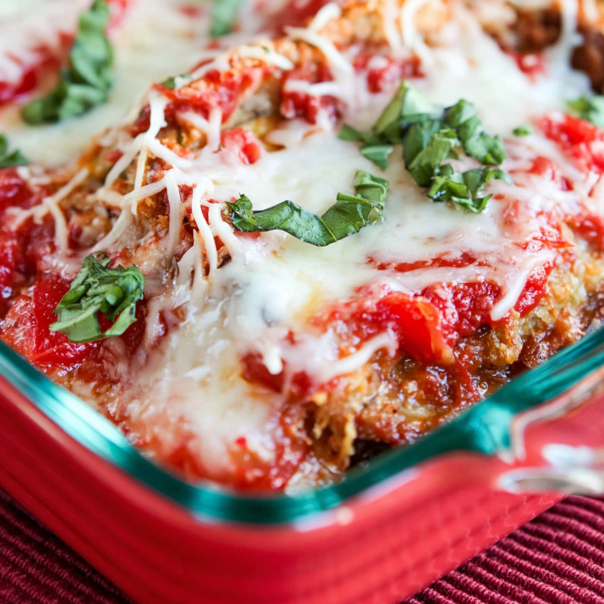 Cheesy Eggplant Lasagna
