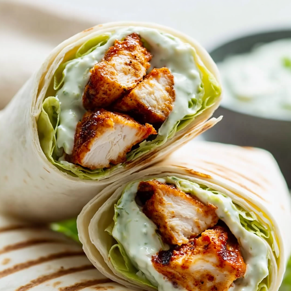 Grilled Chicken Wraps