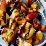 Grilled Stone Fruits with Balsamic Syrup