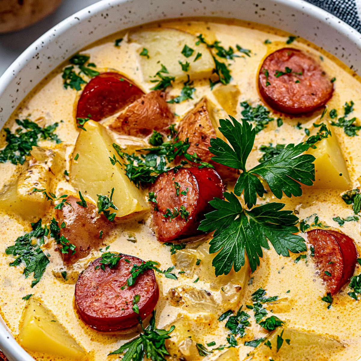 Kielbasa Potato Soup