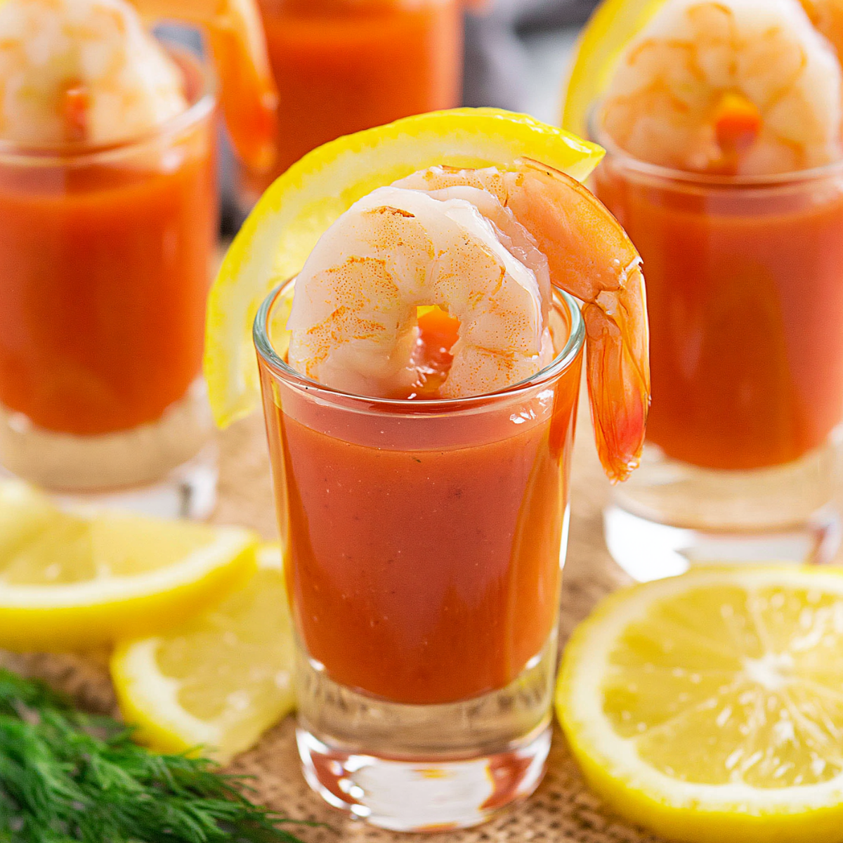 Mini Shrimp Cocktail Shooters