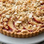 Nectarine Crumb Tart
