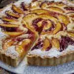 Nectarine Frangipane Tart