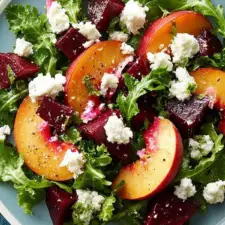 Nectarine and Beet Salad