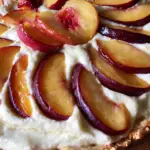 Nectarine and Mascarpone Tart
