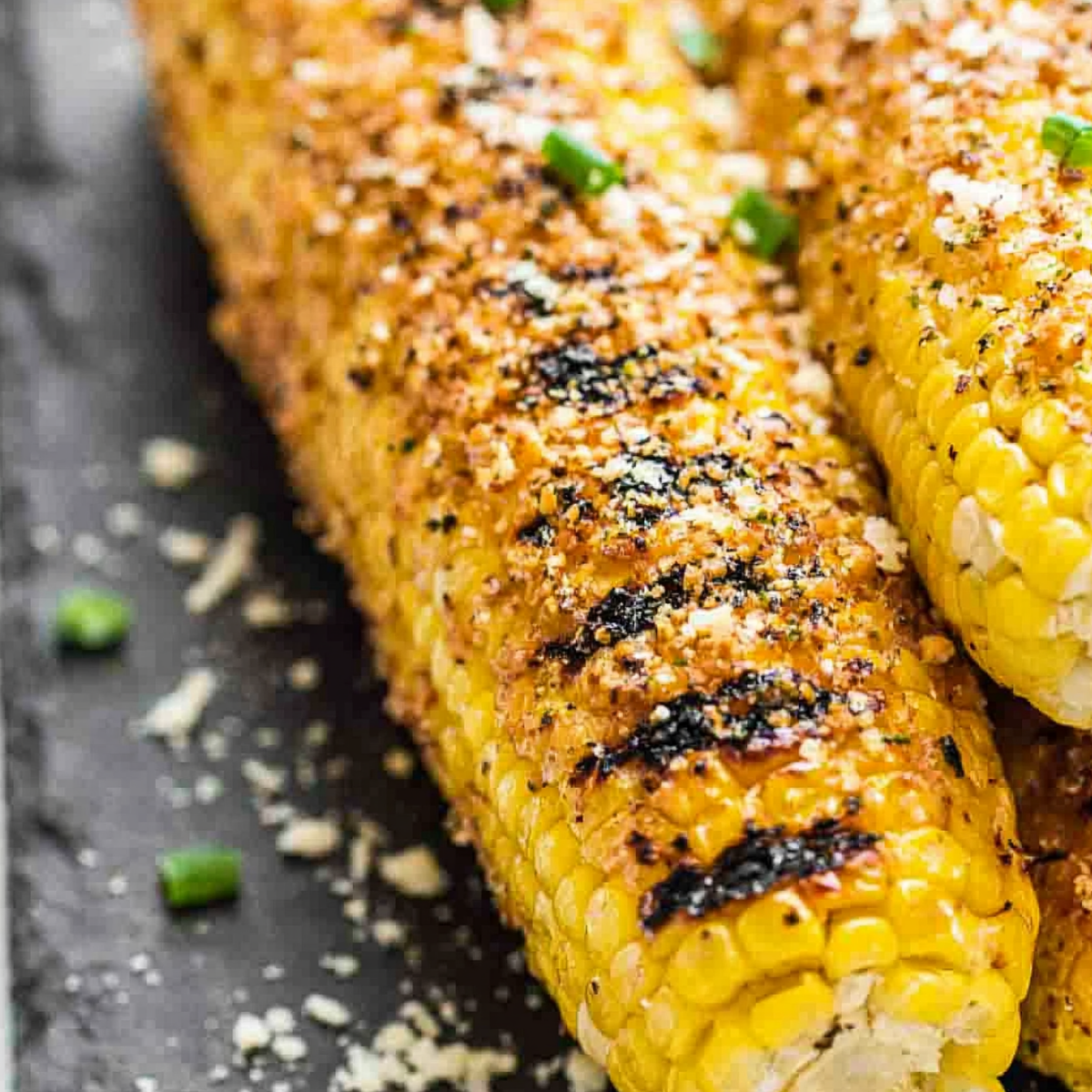 Parmesan Grilled Corn on the Cob