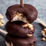 Peanut Butter Frozen Yogurt Bars