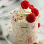 Raspberry Cheesecake Overnight Oats
