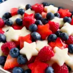 Red White & Blue Fruit Salad