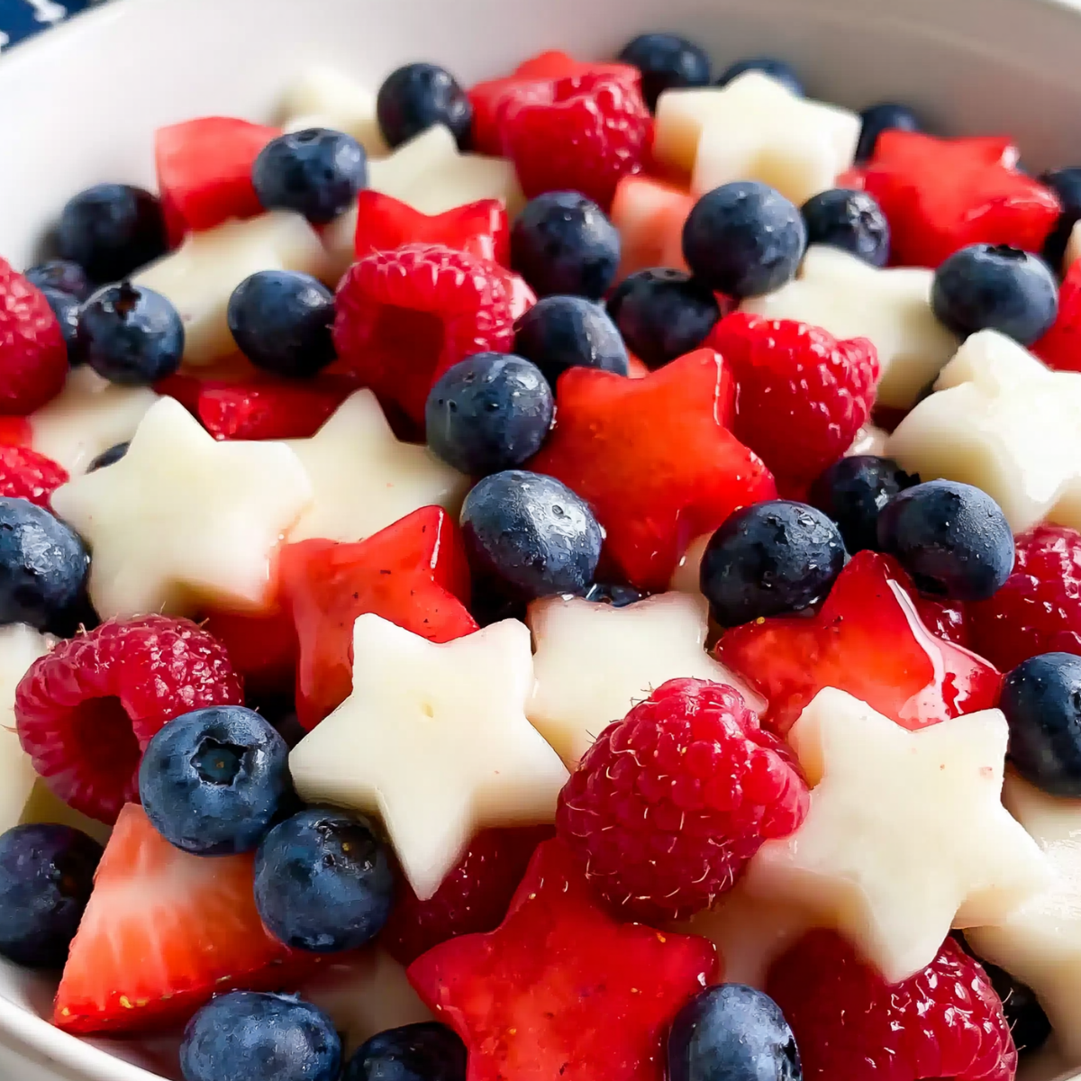 Red White & Blue Fruit Salad