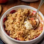 Rhubarb and Apple Crumble