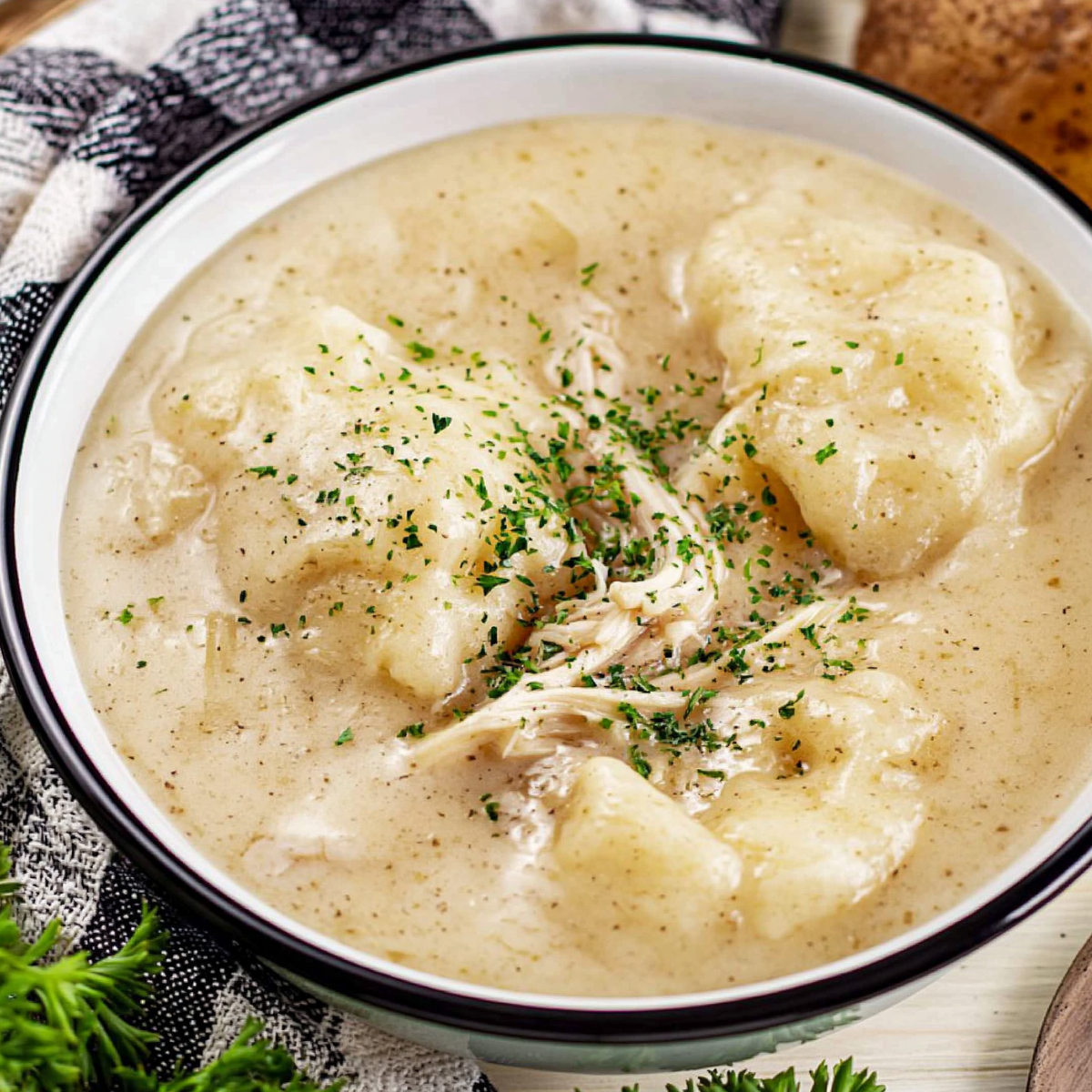 Southern Style Chicken and Dumplings