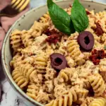 Tofu Pasta with Sundried Tomatoes